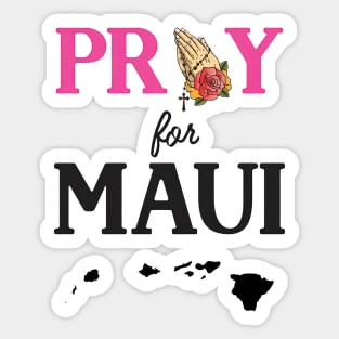 Pray for Maui Sticker